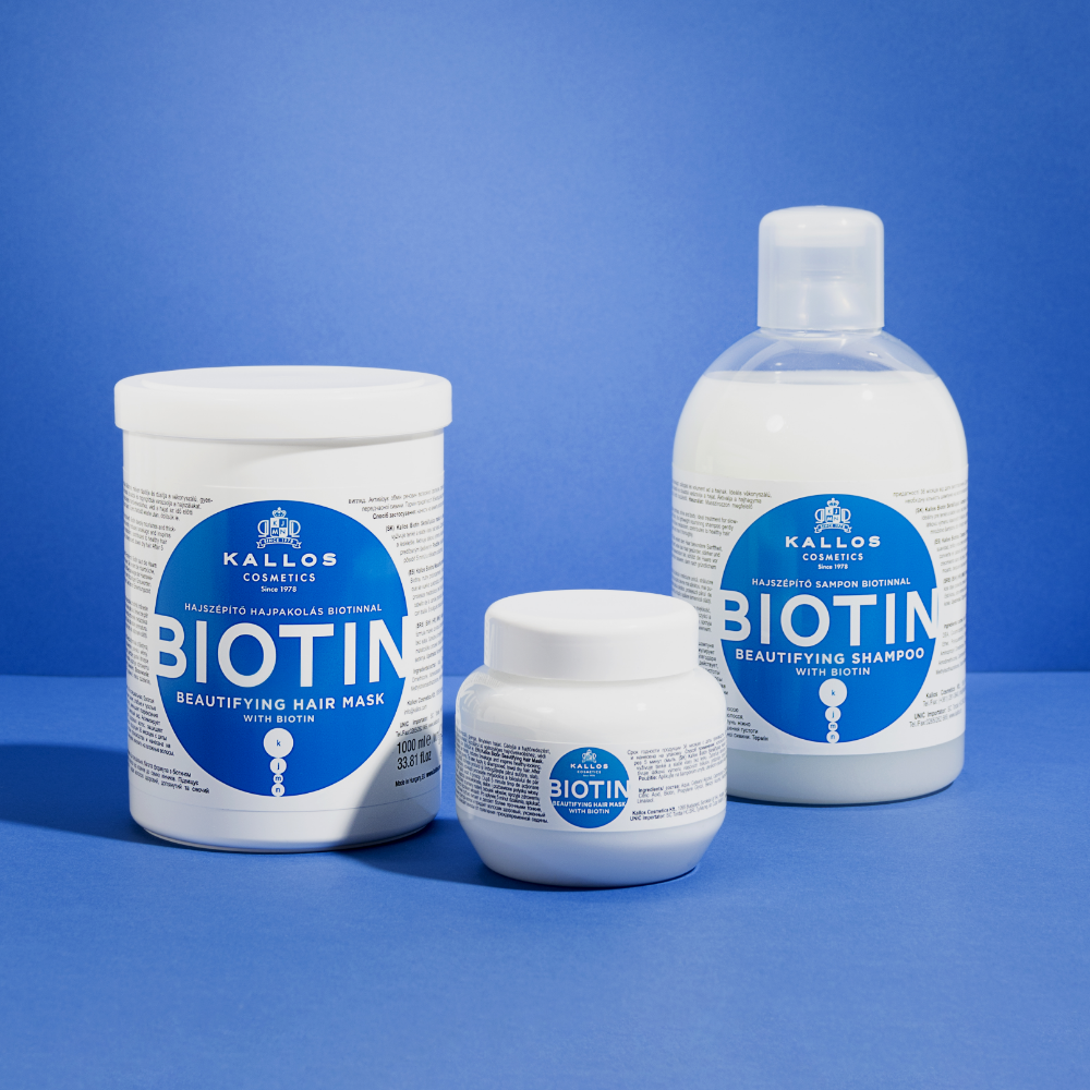 Kallos Cosmetics Biotin Beautifying Hair Mask 1000ml