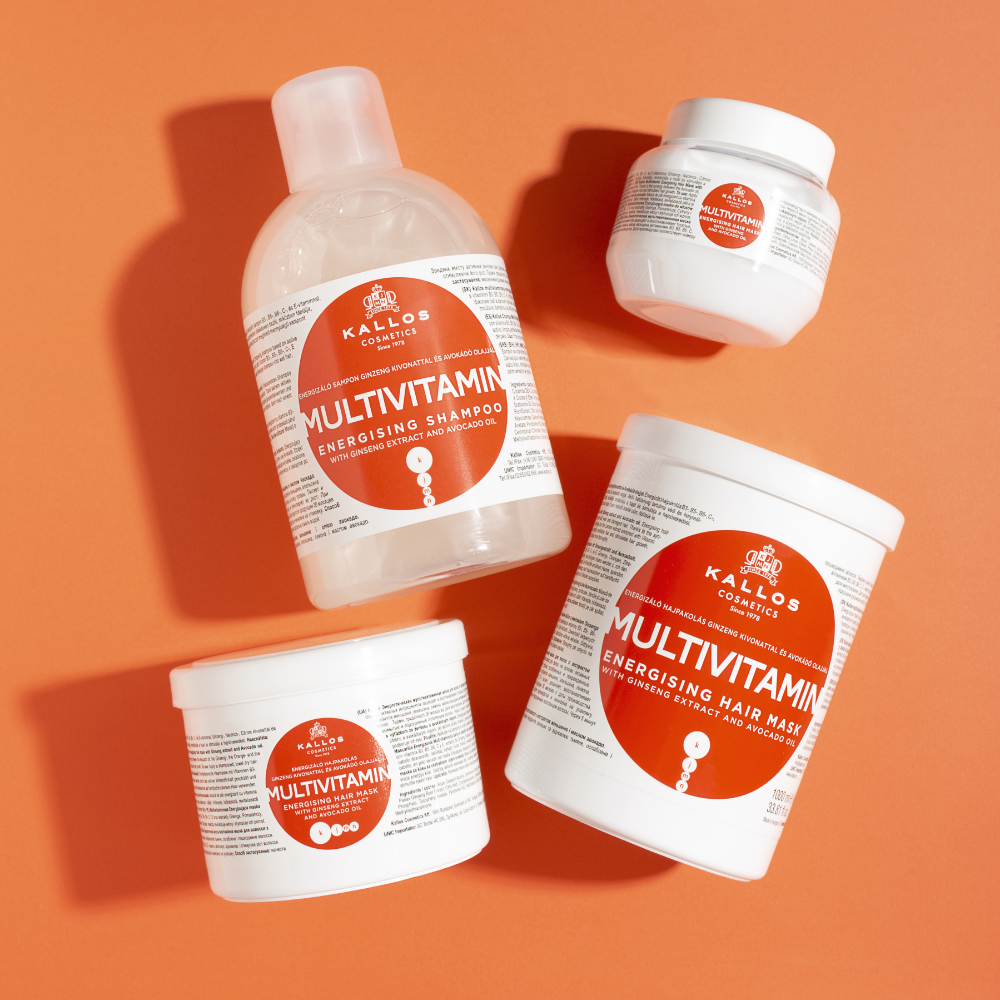 Kallos Cosmetics Multivitamin Energising Hair Mask 275ml