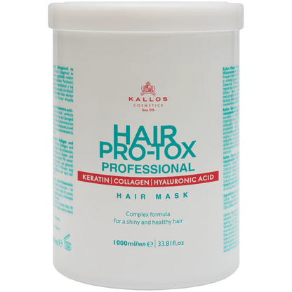 Kallos Cosmetics Hair Pro-Tox Professional Shampoo & Hair Mask Twin 2 x 1000ml