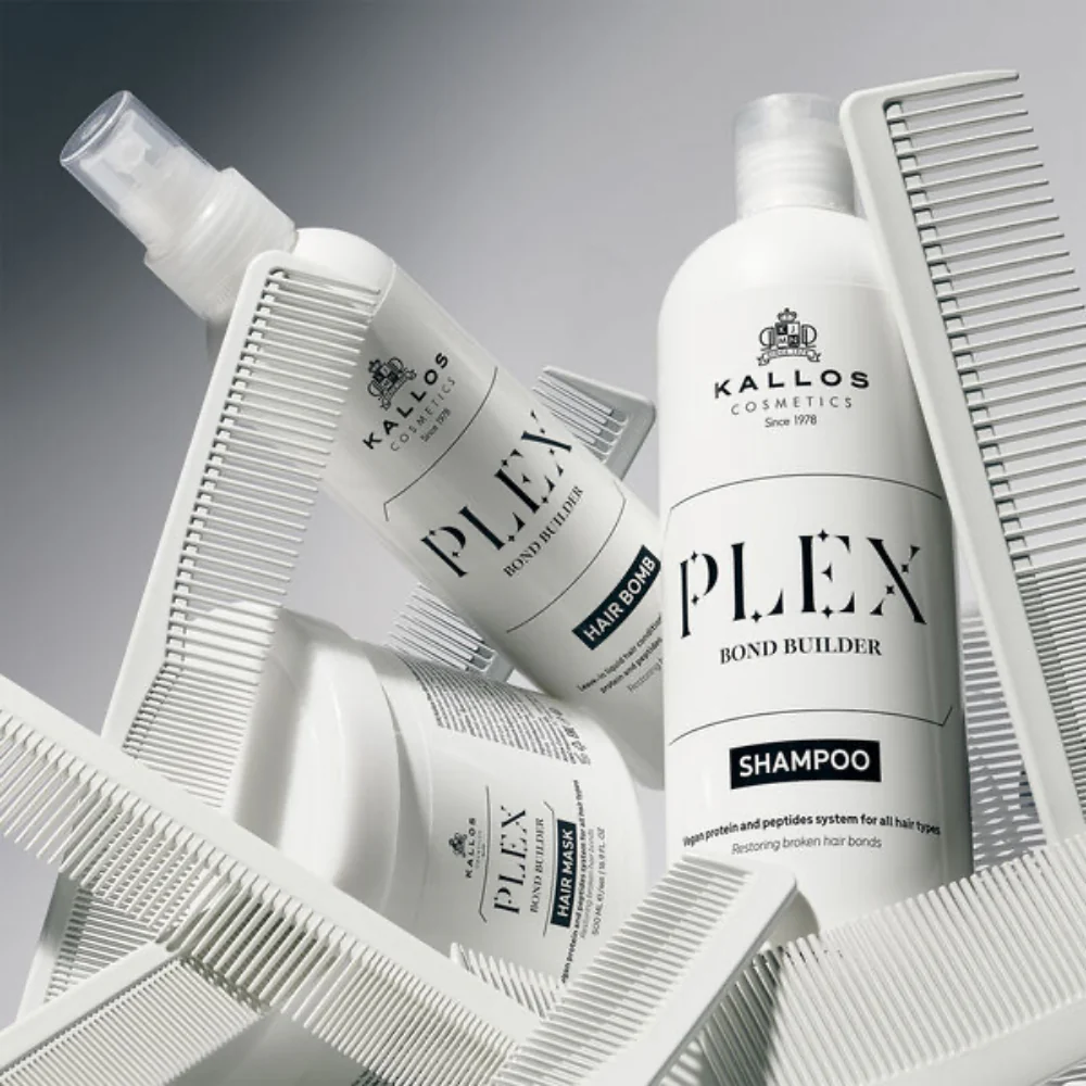 Kallos Cosmetics Plex Bond Builder Shampoo & Hair Mask Twin 2 x 1000ml