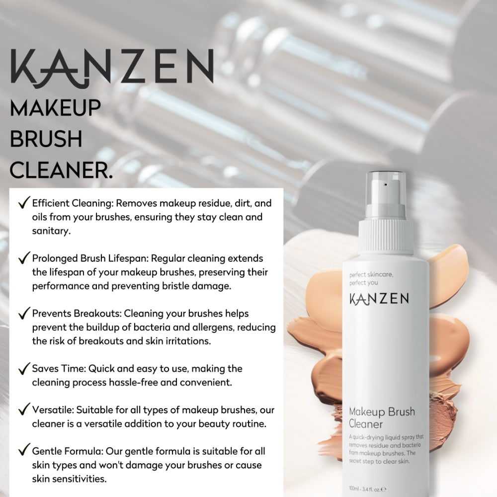 Kanzen Makeup Brush Cleaner 100ml