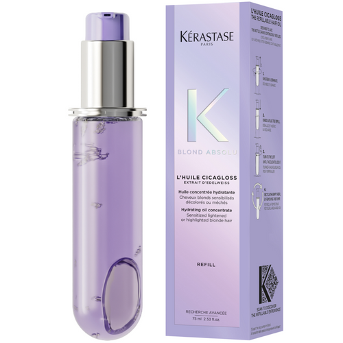 Kérastase Blond Absolu L'Huile Cicagloss Hydrating Hair Oil Refill Capsule 75ml
