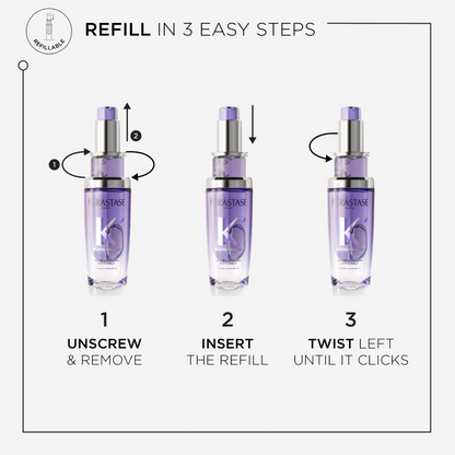 Kérastase Blond Absolu L'Huile Cicagloss Hydrating Hair Oil Refillable Bottle 75ml