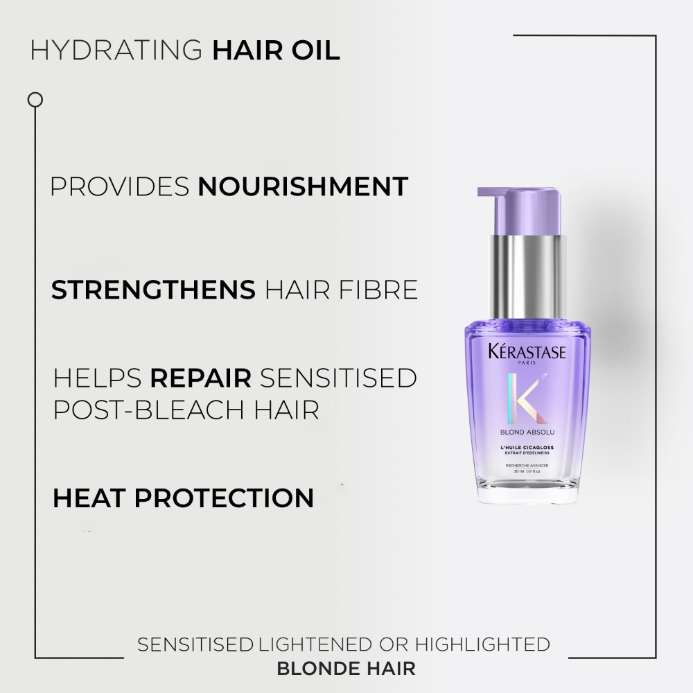 Kérastase Blond Absolu L'Huile Cicagloss Hydrating Hair Oil 30ml