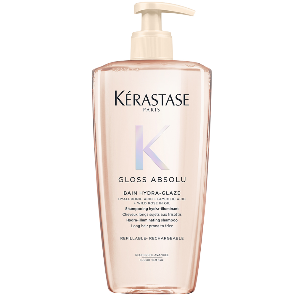 Kérastase Gloss Absolu Bain Hydra-Glaze Hydra-Illuminating Shampoo Refillable Bottle 500ml