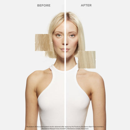 Kérastase Resistance Bain Force Architecte Daily Strengthening Shampoo 250ml & Ciment Anti-Usure Conditioner 200ml Twin