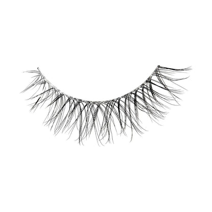 Kiss The New Natural 01 White Shirt False Strip Lashes Black