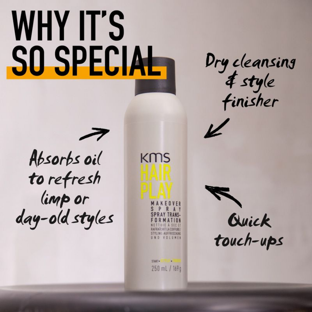 KMS Hair Play Makeover Spray 190g
