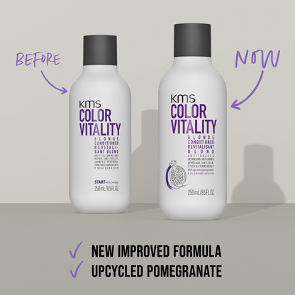 KMS Colour Vitality Blonde Anti-Brass Conditioner 250ml