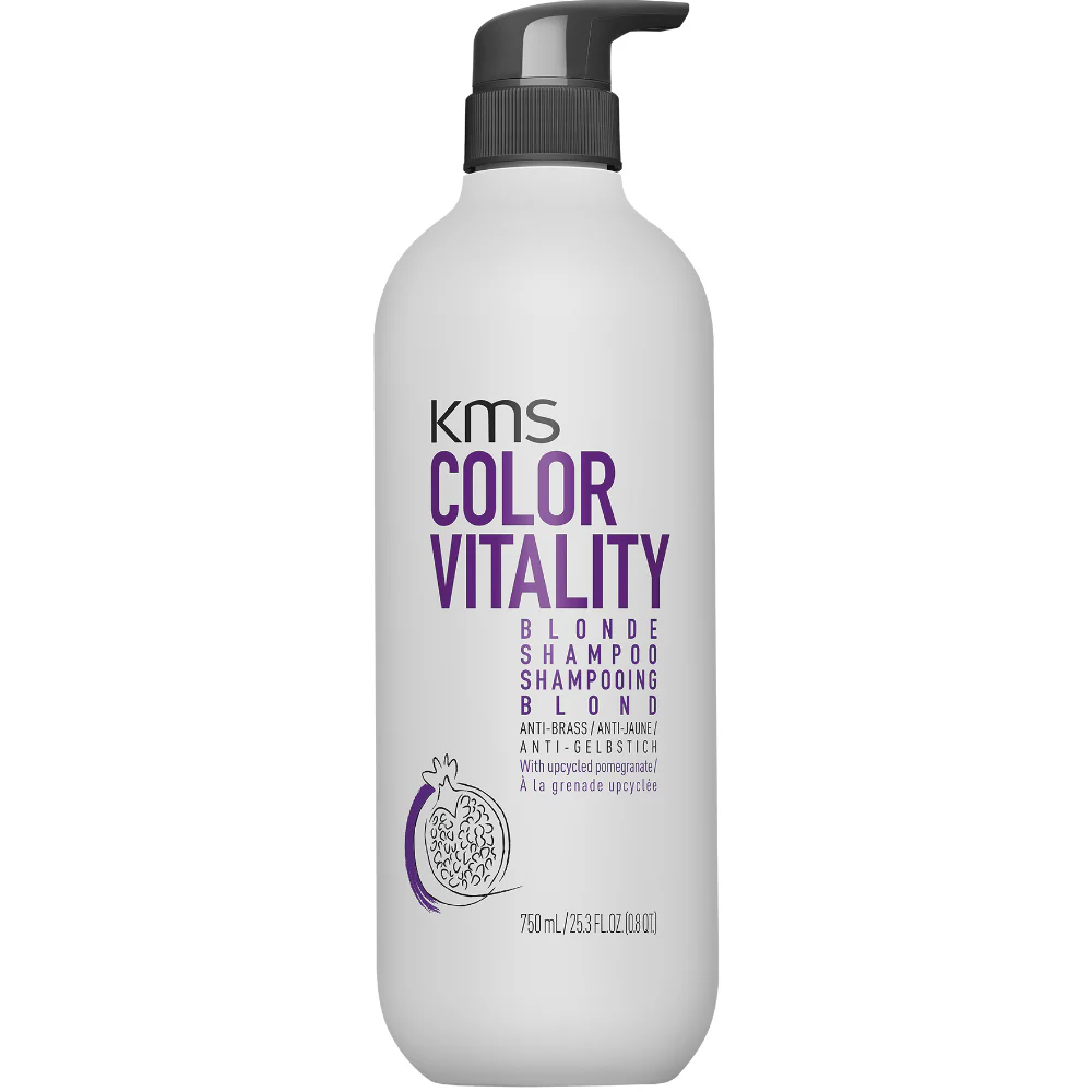 KMS Colour Vitality Blonde Anti-Brass Shampoo & Conditioner Twin 2 x 750ml