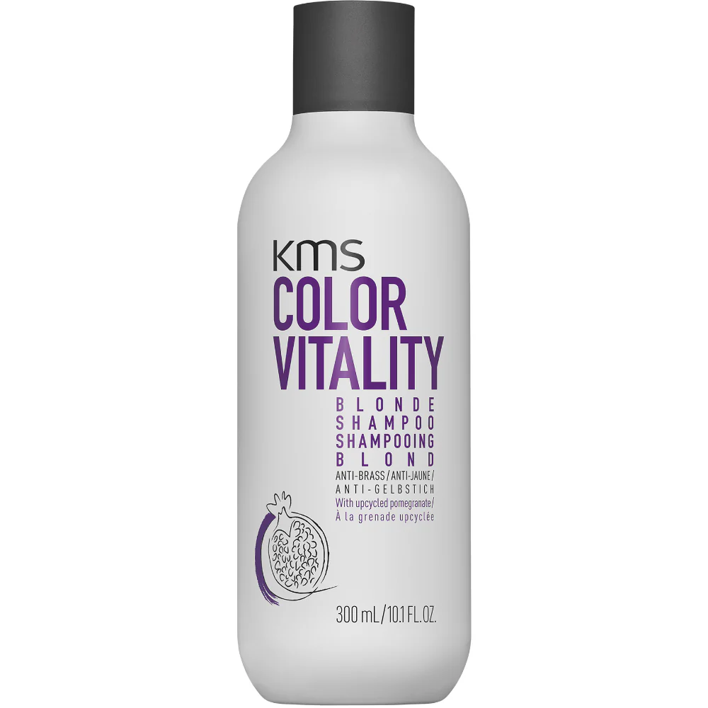 KMS Colour Vitality Blonde Anti-Brass Shampoo 300ml & Conditioner 200ml Twin