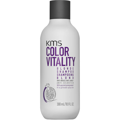 KMS Colour Vitality Blonde Anti-Brass Shampoo 300ml & Conditioner 200ml Twin