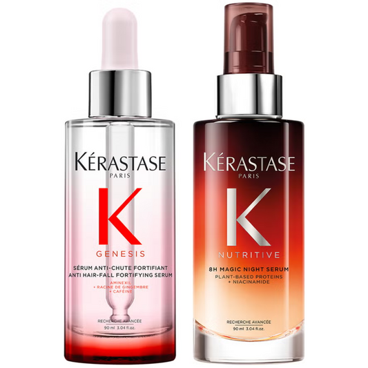 Kérastase Serums Moment Genesis Anti-Hair Loss Serum & Nutritive 8H Magic Night Serum Duo 2 x 90ml