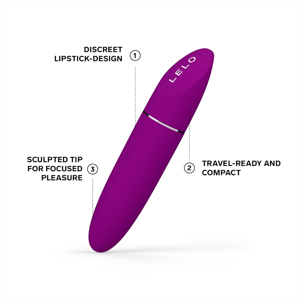 LELO Mia 3 Personal Vibrator Deep Rose