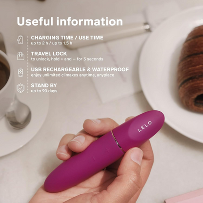 LELO Mia 3 Personal Vibrator Deep Rose