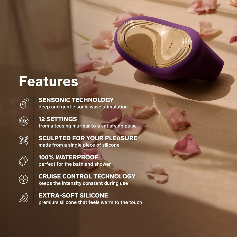 LELO Sona 2 Cruise Sonic Clitoral Massager Purple