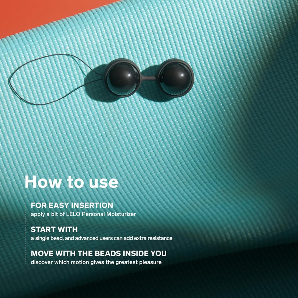 LELO Weighted Vaginal Beads Noir