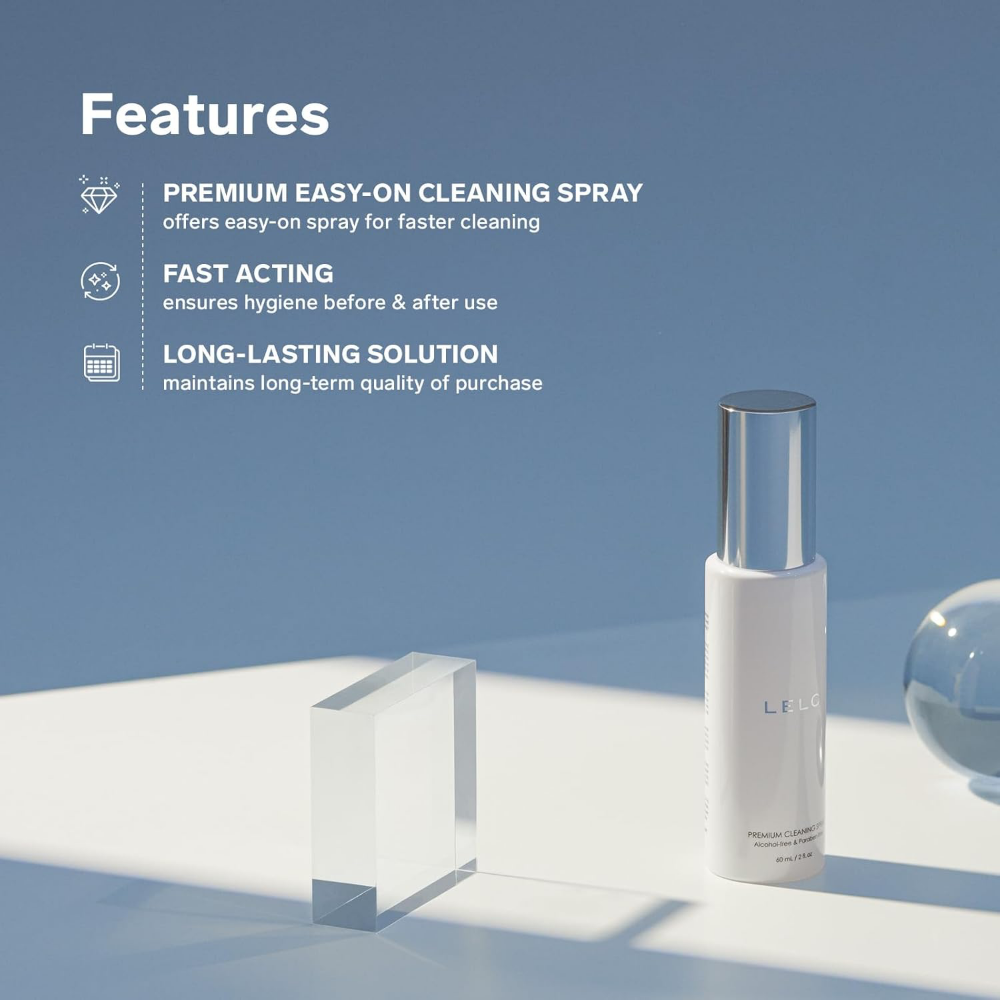 LELO Premium Anti-Bacterial Cleaning Spray 60ml