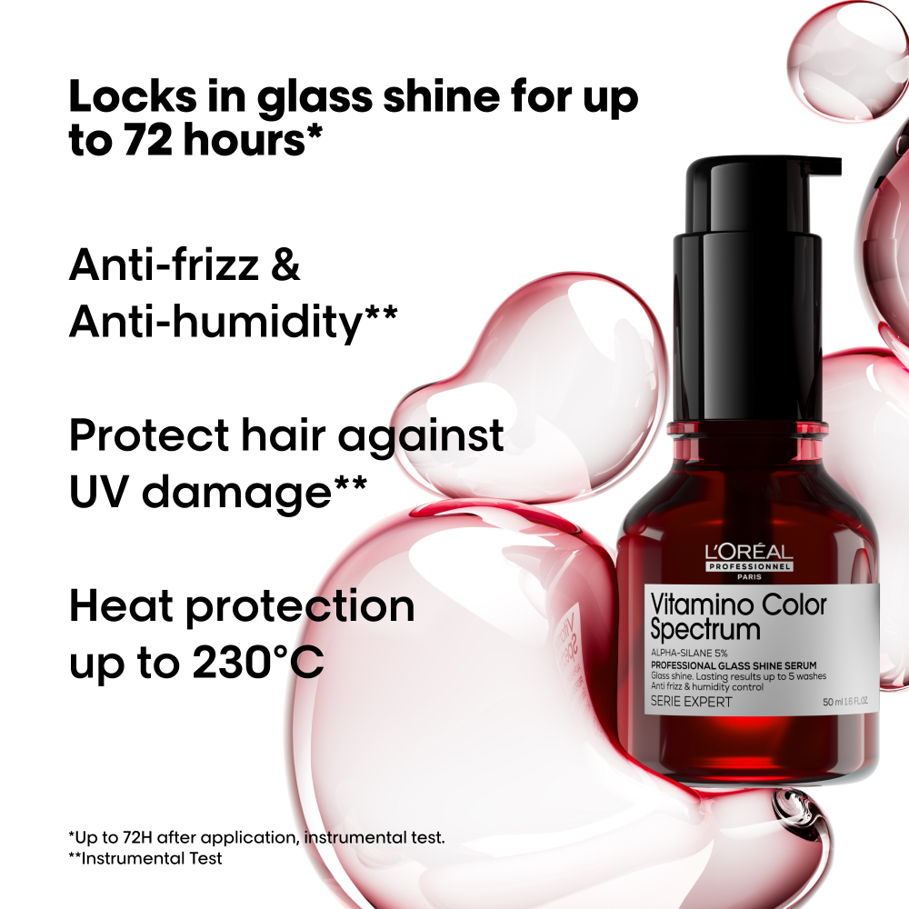L'Oreal Professionnel Serie Expert Vitamino Colour Spectrum Glass Shine Hair Serum 50ml