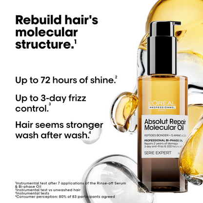L'Oreal Professionnel Serie Expert Absolut Repair Molecular Bi-Phase Oil 90ml