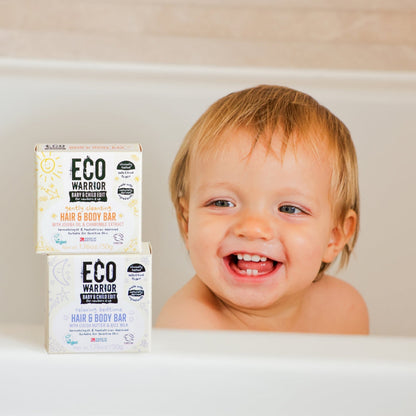 Eco Warrior Baby & Child Relaxing Bedtime Hair & Body Bar 50g
