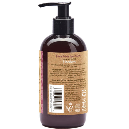 Little Soap Company Organic Concentrated Bubble Bath Pure Rose Geranium 250ml