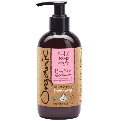 Little Soap Company Organic Concentrated Bubble Bath Pure Rose Geranium 250ml