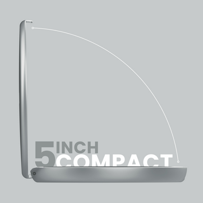 Luna London Compact Mirror Chalk Grey