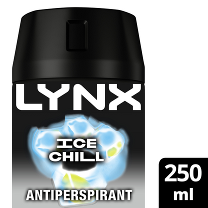 Lynx XXL Ice Chill 72h Iced Mint & Lemon Anti-Perspirant Deodorant Spray 250ml