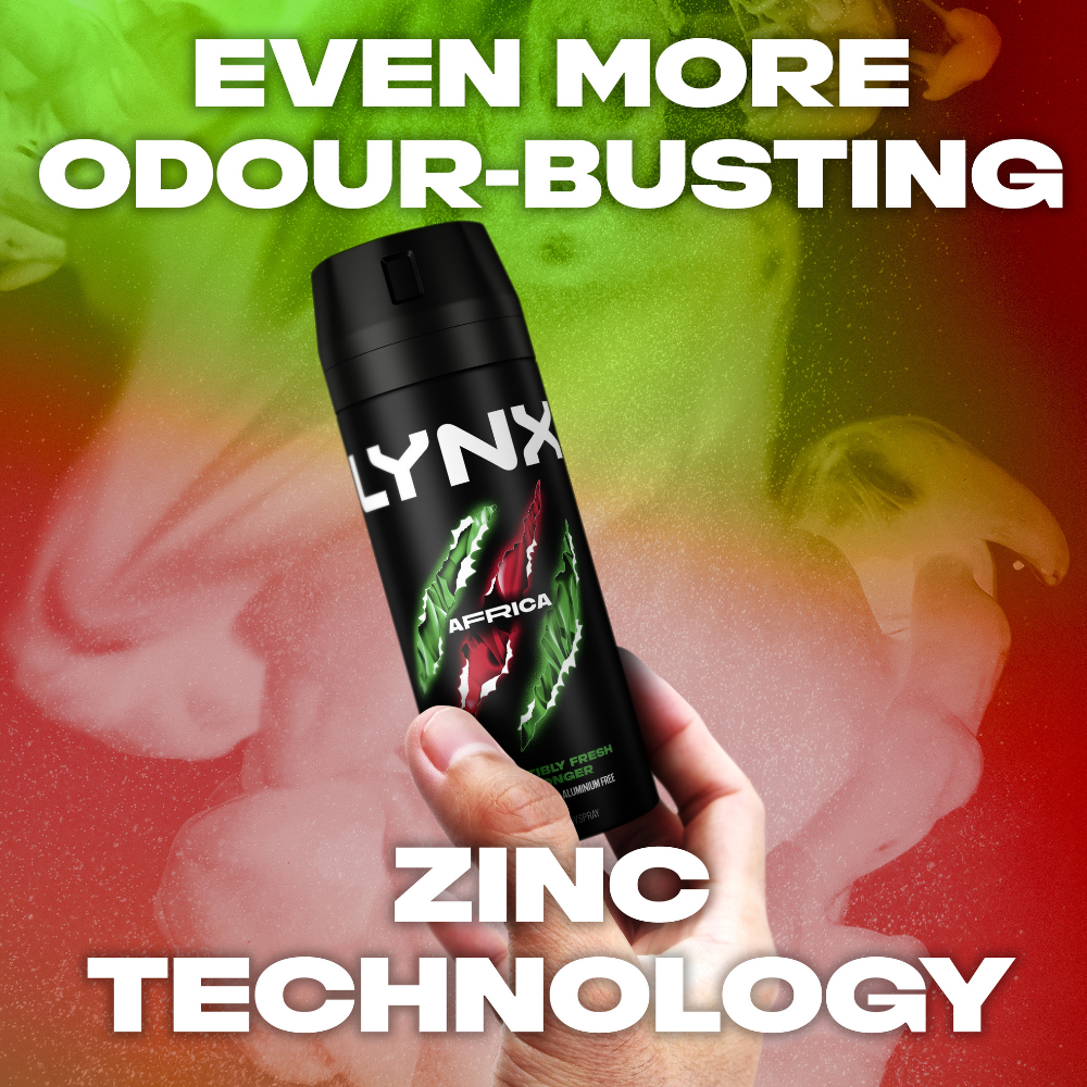 Lynx Africa 48h Deodorant Body Spray 150ml