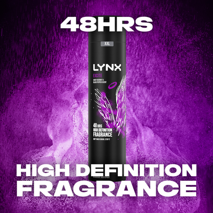 Lynx XXL Excite 48h Crisp Coconut & Black Pepper Deodorant Body Spray 250ml