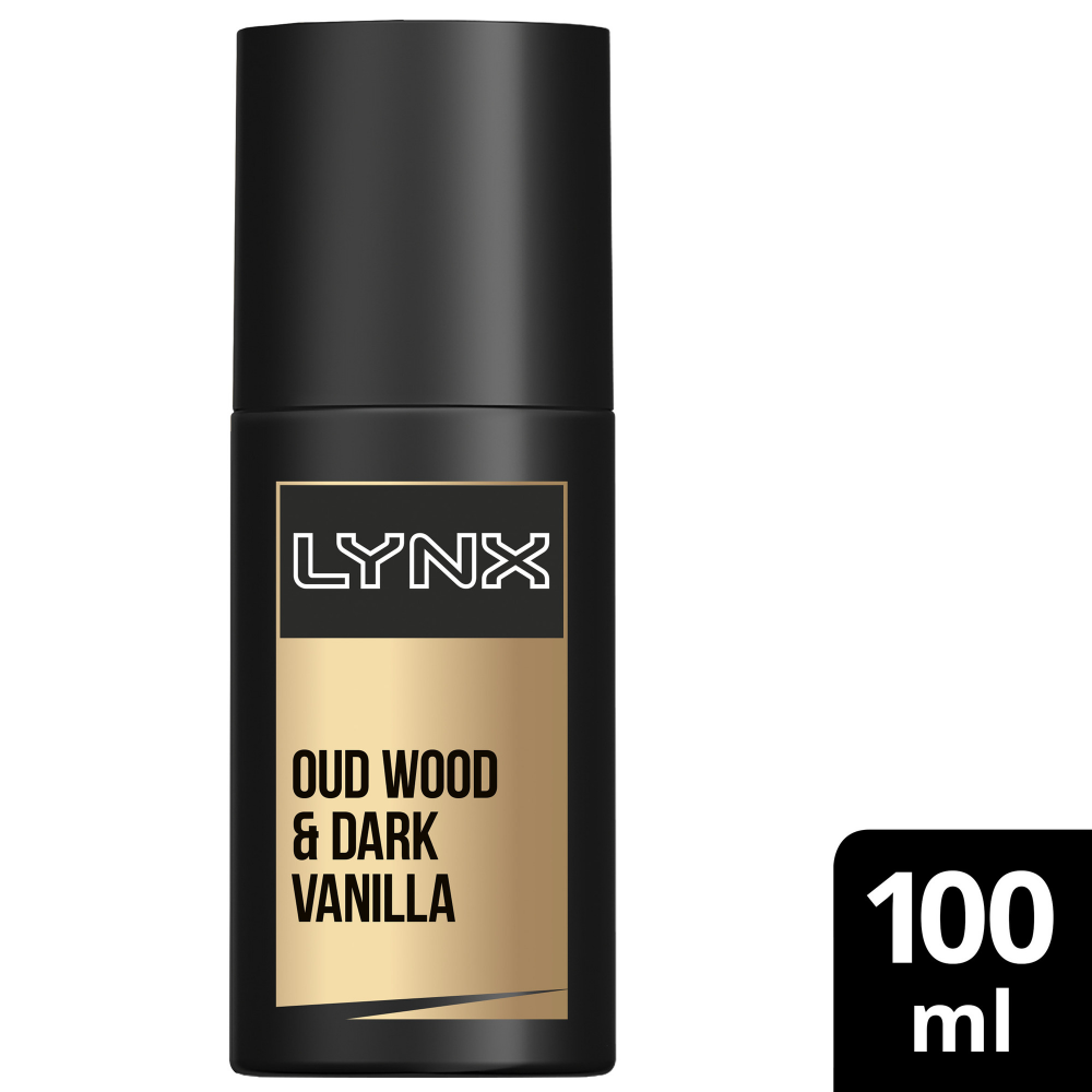 Lynx Signature Daily Fragrance Oudwood & Dark Vanilla Precision Deodorant Pump Spray 100ml