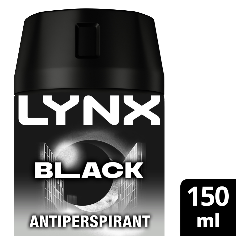 Lynx Black 72h Frozen Pear & Cedarwood Anti-Perspirant Deodorant Spray 150ml