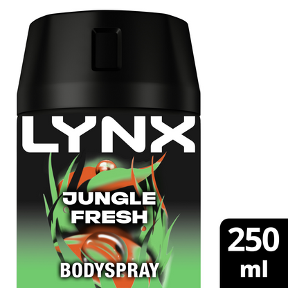 Lynx XXL Jungle Fresh 48h Palm Leaves & Amber Deodorant Body Spray 250ml