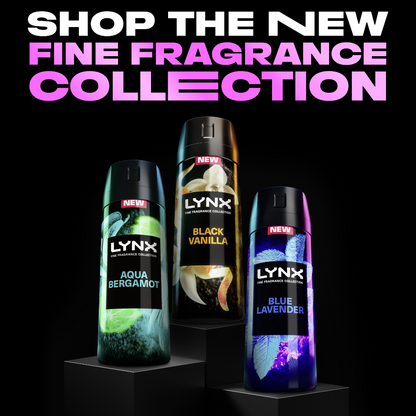 Lynx Fine Fragrance 72h Blue Lavender Mint & Amber Premium Deodorant Body Spray 150ml