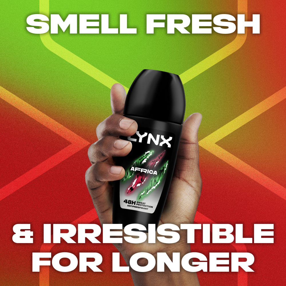 Lynx Africa 48h Anti-Perspirant Deodorant Roll-On 50ml