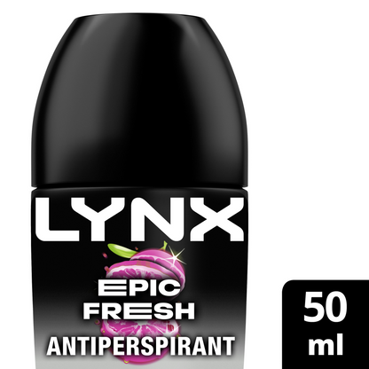 Lynx Epic Fresh 48h Grapefruit & Tropical Pineapple Anti-Perspirant Deodorant Roll-On 50ml
