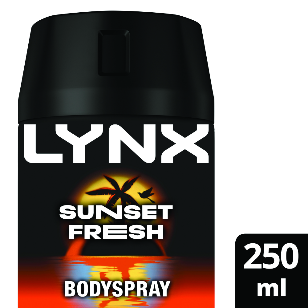 Lynx XXL Sunset Fresh 72h Mango & Mandarin Deodorant Body Spray 250ml