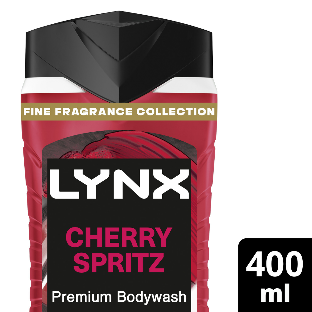 Lynx Cherry Spritz Premium Shower Gel 400ml