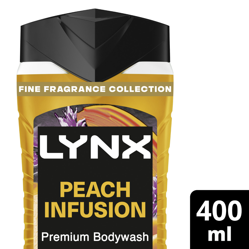 Lynx Peach Infusion Premium Shower Gel 400ml