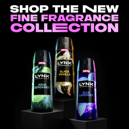 Lynx Fine Fragrance 72h Blue Lavender Mint & Amber Premium Deodorant Body Spray 35ml