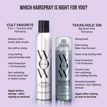 Color Wow Texas Hold 'Em Big Hold Hairspray 234ml
