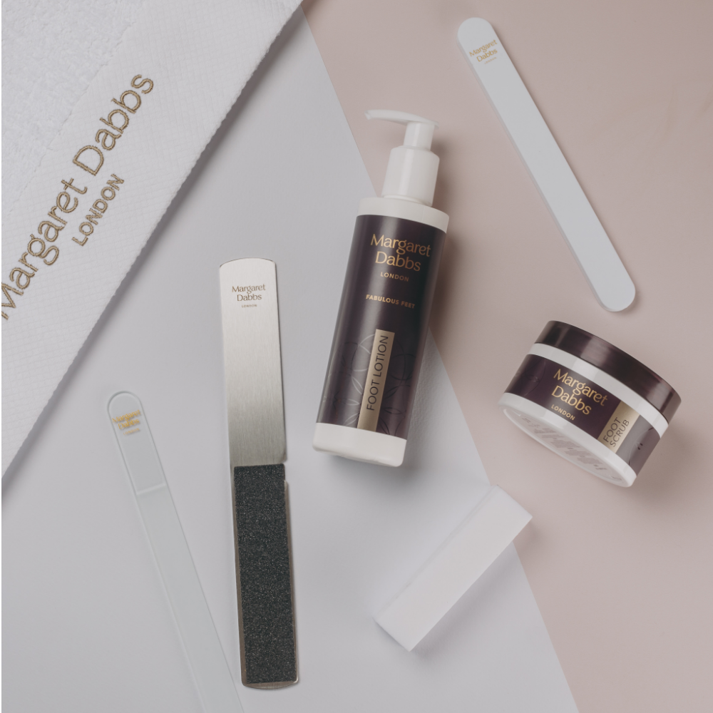 Margaret Dabbs London Fabulous Feet Foot File with 2 Replacement Pads