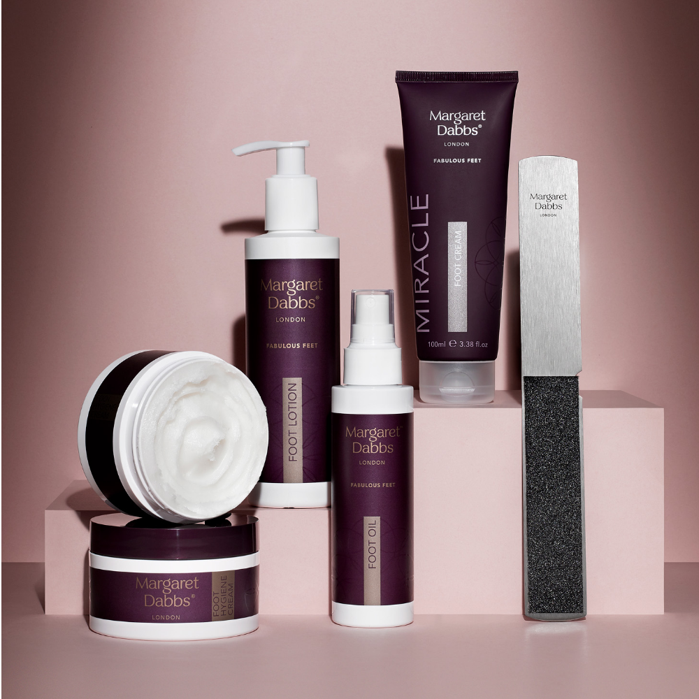 Margaret Dabbs London Fabulous Feet Foot File with 2 Replacement Pads