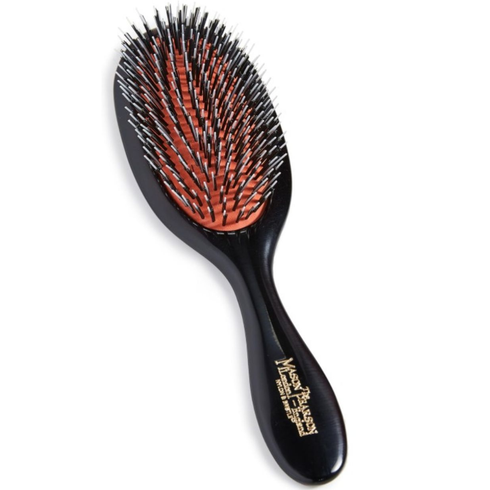 Mason Pearson Handy Bristle & Nylon Hairbrush Dark Ruby BN3
