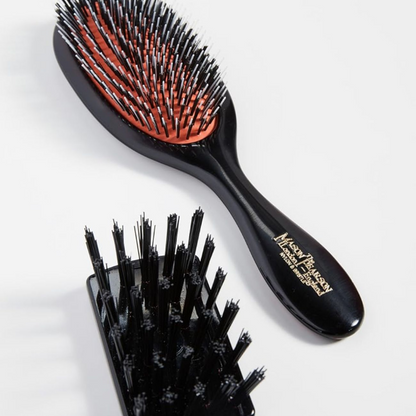 Mason Pearson Handy Bristle & Nylon Hairbrush Dark Ruby BN3