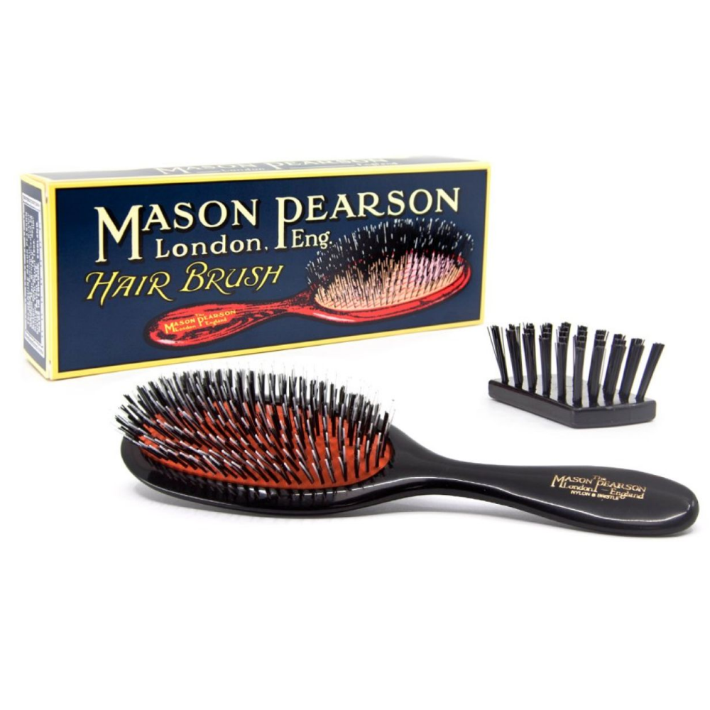 Mason Pearson Handy Bristle & Nylon Hairbrush Dark Ruby BN3