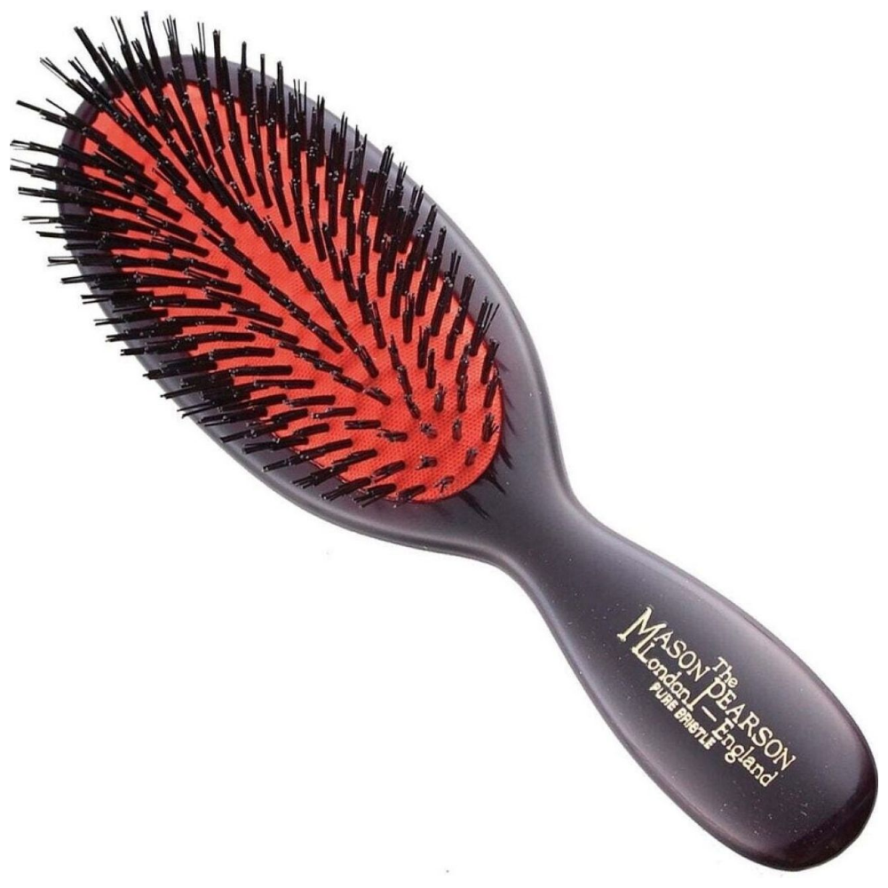 Mason Pearson Pocket Boar Bristle Hairbrush Dark Ruby B4