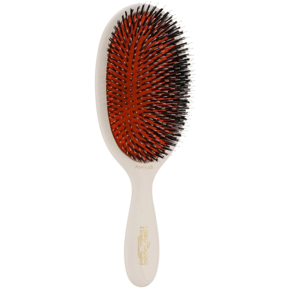 Mason Pearson Pocket Boar Bristle Hairbrush Ivory B4