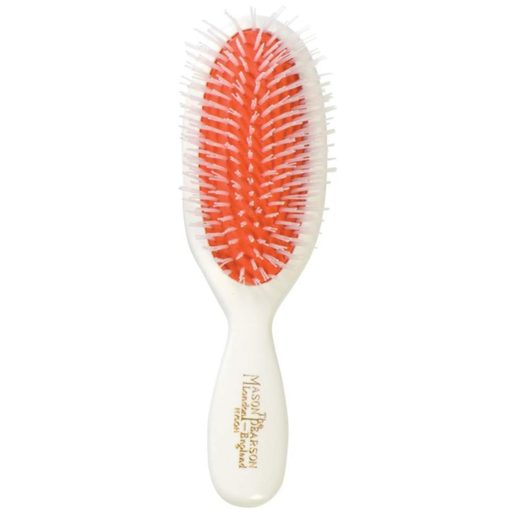Mason Pearson Pocket Nylon Hairbrush Ivory N4